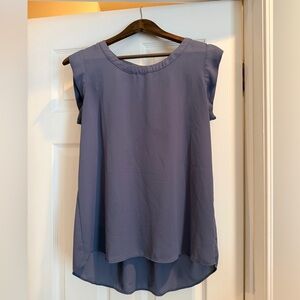 Pleione Lavender-Blue Sleeveless Tank Top